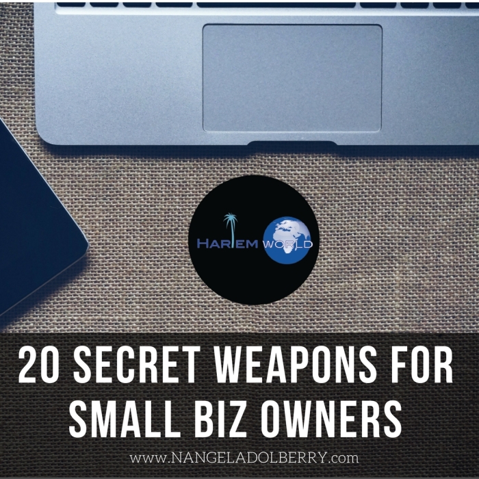 20 SECRET WEAPONS FOR SMALL BIZ OWNERS